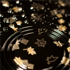 120 U. RÉCIPIENTS + COUVERCLES POUR SUSHI