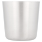 MINI RÉCIPIENTS À FRITES CLASSIQUES, LISSES  Ø 8,5x8,5 CM ARGENTE INOX (12 UNITÉ)