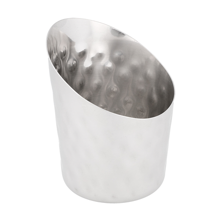 MINI RÉCIPIENTS À FRITES TRONQUÉS, MARTELÉ