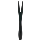 MINI FOURCHETTES  9 CM NOIR BAMBOU (50 UNITÉ)