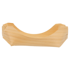 BARQUETTES EN FEUILLE DE PEUPLIER  10x10x3,5 CM NATUREL BOIS (100 UNITÉ)