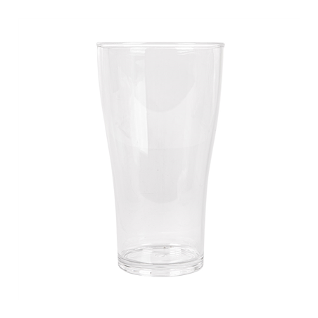 GOBELETS À BIÈRE 560 ML Ø 8,9/6,1x15,8 CM TRANSPARENT POLYCARBONATE (16 UNITÉ)
