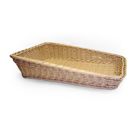 CORBEILLE SIMILAIRE OSIER RECTANGULAIRE INCLINÉE