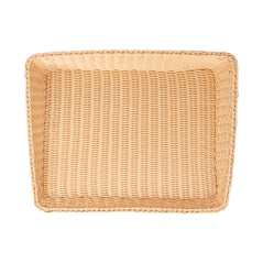 CORBEILLE SIMILAIRE OSIER RECTANGULAIRE INCLINÉE