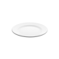 ASSIETTES 'ASAMI WARE'  Ø 18x2,1 CM BLANC MÉLAMINE (12 UNITÉ)