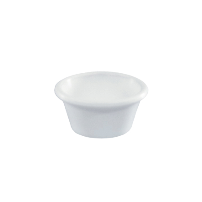 POTS 'ASAMI WARE' 60 ML Ø 7x4 CM BLANC MÉLAMINE (12 UNITÉ)