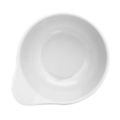 BOLS OVALES 'ASAMI WARE' 200 ML 12,4x10,7x6 CM BLANC MÉLAMINE (12 UNITÉ)