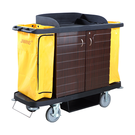 CHARIOT SERVICE DE CHAMBRES, AVEC PORTES