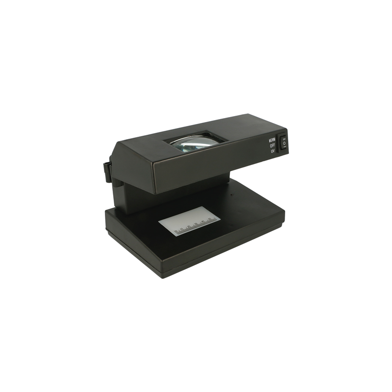 EURODÉTECTEUR FAUX BILLETS AC220-240V  18,5x12 CM NOIR PLASTIQUE (1 UNITÉ)