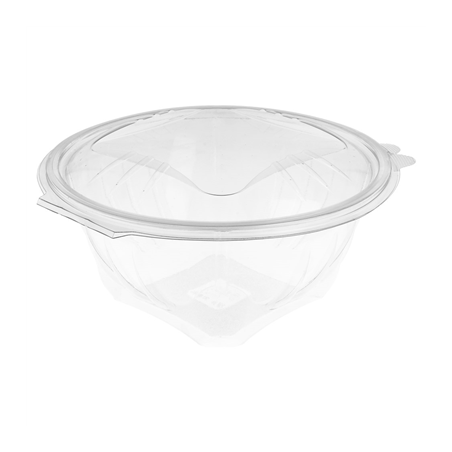 SALADIERS AVEC CHARNIÈRE 1500 ML Ø 18,2x12,1 CM TRANSPARENT RPET (300 UNITÉ)