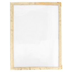 MENU "AMÉRICAIN" DIN-A5 2 CORPS   OR PVC (1 UNITÉ)