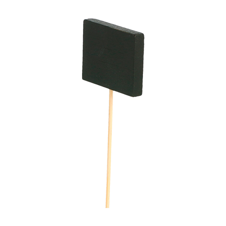 PIQUES "ARDOISE"  3,5x2,5x9 (h) CM NOIR BAMBOU (100 UNITÉ)