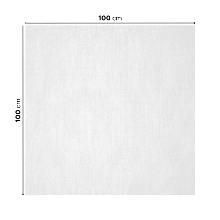NAPPES PLIAGE M  48 G/M2 100x100 CM BLANC CELLULOSE (200 UNITÉ)