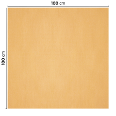 NAPPES PLIAGE M  48 G/M2 100x100 CM IVOIRE CELLULOSE (200 UNITÉ)