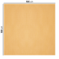 NAPPES PLIAGE M  48 G/M2 100x100 CM IVOIRE CELLULOSE (200 UNITÉ)
