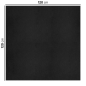 NAPPES PLIAGE M  55 G/M2 120x120 CM NOIR AIRLAID (200 UNITÉ)