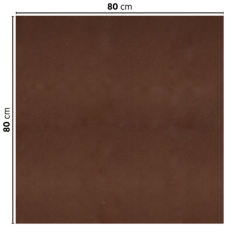 SETS DE TABLE PLIAGE Z 'SPUNBOND' 60 G/M2 100x100 CM CHOCOLAT PP (200 UNITÉ)