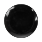 ASSIETTES 'ASAMI WARE'  Ø 23 CM NOIR MÉLAMINE (12 UNITÉ)