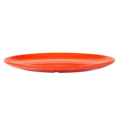 ASSIETTES OVALES 'ASAMI WARE'  25,5x18 CM ROUGE MÉLAMINE (15 UNITÉ)