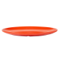 ASSIETTES OVALES 'ASAMI WARE'  25,5x18 CM ROUGE MÉLAMINE (15 UNITÉ)