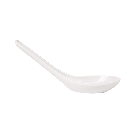 CUILLÈRES CHINOISES 'ASAMI WARE'  14x4,2x4,5 CM IVOIRE MÉLAMINE (100 UNITÉ)