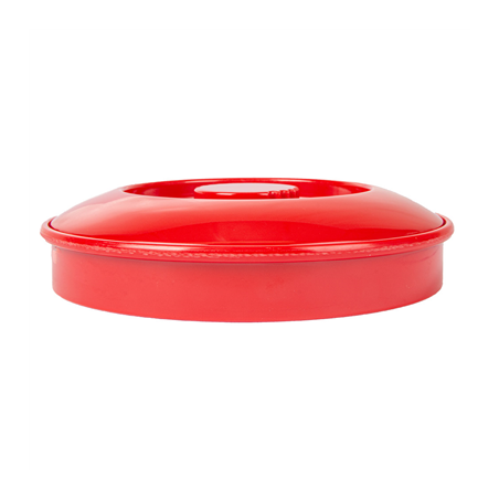 RÉCIPIENTS POUR TORTILLAS 'ASAMI WARE'  Ø 19 CM ROUGE MÉLAMINE (1 UNITÉ)
