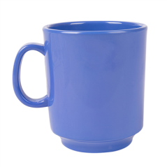TASSES À CAFÉ 'ASAMI WARE' 240 ML Ø 8x9 CM BLEU MÉLAMINE (12 UNITÉ)