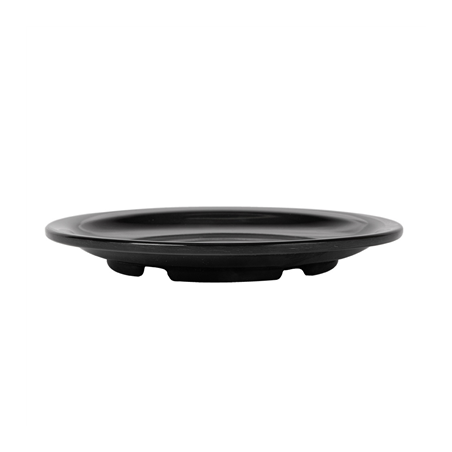 SOUCOUPES CAFÉ 'ASAMI WARE'  Ø 13,8 CM NOIR MÉLAMINE (12 UNITÉ)