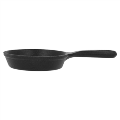 SAUTEUSE ÉMAILLÉE 100 ml Ø 10(17,3)x2,4 CM NOIR FER (12 UNITÉ)