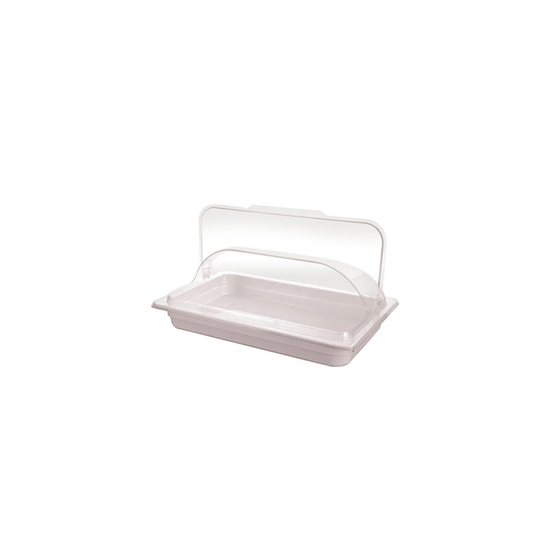 COUPOLE 1/1 GN  53,5x33,8x14 CM TRANSPARENT POLYCARBONATE (1 UNITÉ)