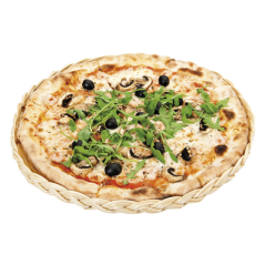 BASES PORTE PIZZA  Ø 35x3 CM NATUREL PP (24 UNITÉ)