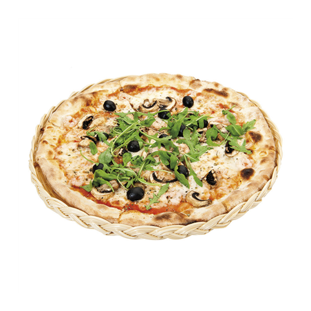 BASES PORTE PIZZA  Ø 24,5x2,5 CM NATUREL PP (48 UNITÉ)