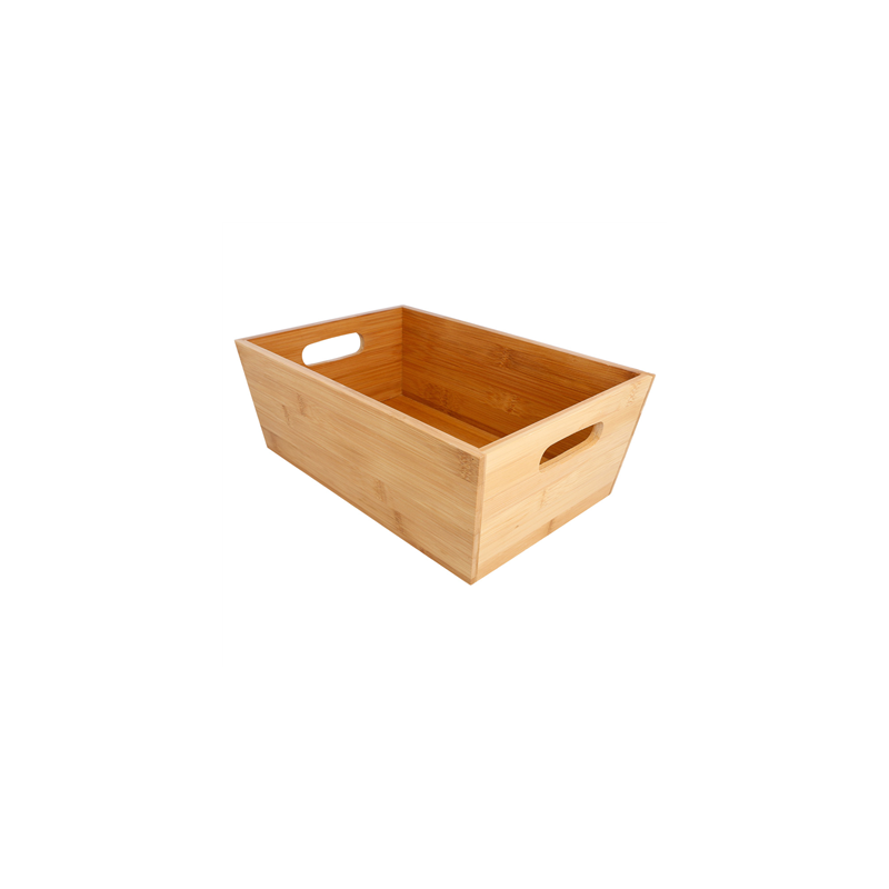 CORBEILLE À PAIN  30x20x11 CM NATUREL BAMBOU (1 UNITÉ)