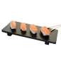 BASE SUSHI 30x11x2,5 CM NOIR BAMBOU (1 UNITÉ) BASE SUSHI 30x11x2,5 CM NOIR BAMBOU (1 UNITÉ)