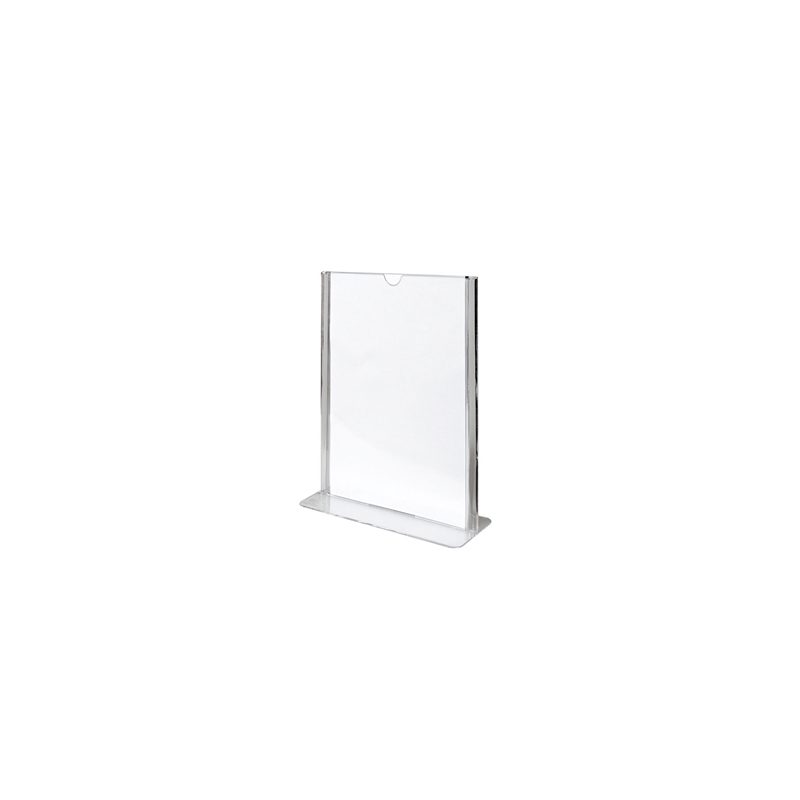 PORTE MENUS DE TABLE DIN-A6  10,5x14,8 CM TRANSPARENT PS (20 UNITÉ)
