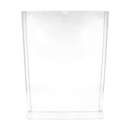 PORTE MENUS DE TABLE DIN-A4  21x29,7 CM TRANSPARENT PS (10 UNITÉ)