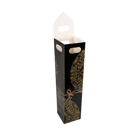 50 U. CARTON 1 BOUTEILLE "NOËL"  9,5x44 CM ASSORTI CARTON (1 UNITÉ)