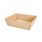 CORBEILLES MICROCANNELURE  382 G/M2 34x20,5x11 CM KRAFT (20 UNITÉ)