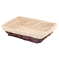 PANIER  35x25x9 CM PRUNE OSIER (20 UNITÉ)
