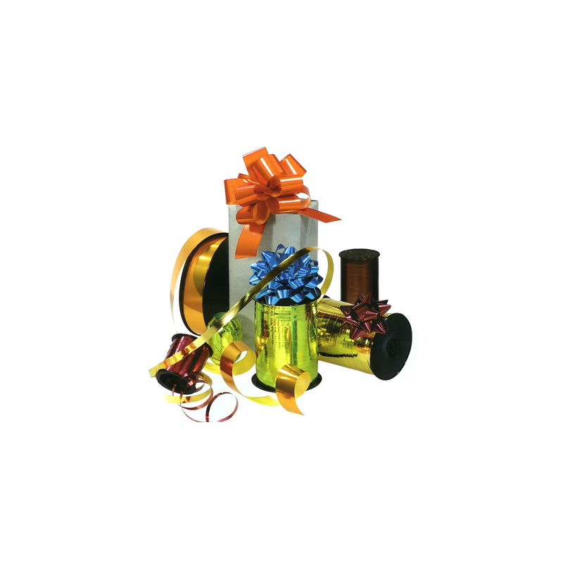 RUBAN 'MIROIR'  10 MM x 250 M ARGENTE PP (1 UNITÉ)