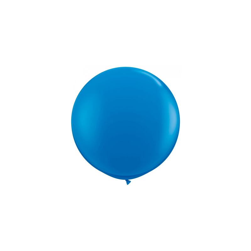 BALLON GÉANT+FERMETURE  Ø 65 CM ASSORTI LATEX (1 UNITÉ)