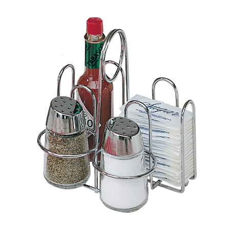 RACK POUR 4 ELEMENTS A CONDIMENTS