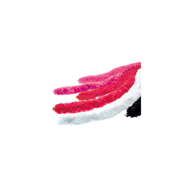 BOA  150 CM ROUGE POLYESTER (12 UNITÉ)