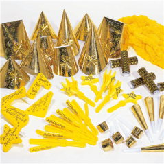 ASSORTIMENT COTILLON HOLOGRAFIQUE 10 PERSONNES