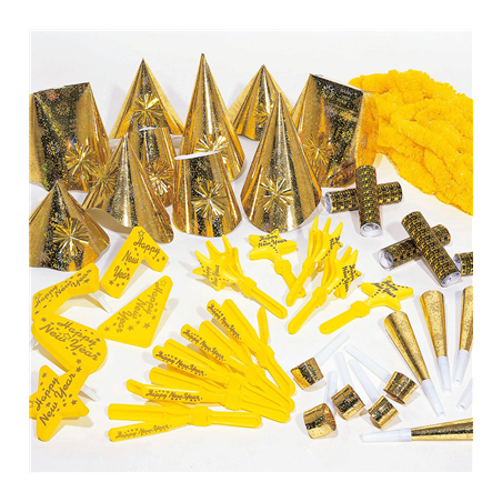 ASSORTIMENT COTILLON HOLOGRAFIQUE 10 PERSONNES