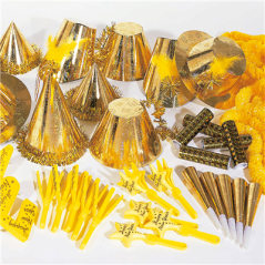 ASSORTIMENT COTILLON HOLOGRAFIQUE 20 PERSONNES