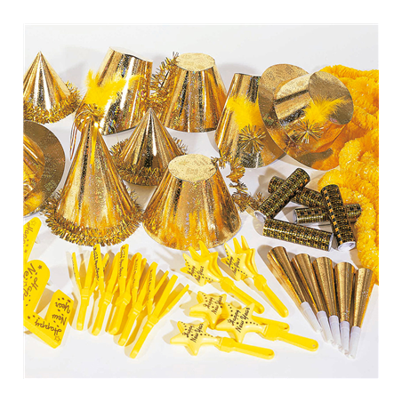 ASSORTIMENT COTILLON HOLOGRAFIQUE 20 PERSONNES