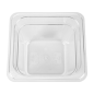 BAC GASTRONOME 1/6 1,9 L 17,6x16,2x15 CM TRANSPARENT POLYCARBONATE (1 UNITÉ)