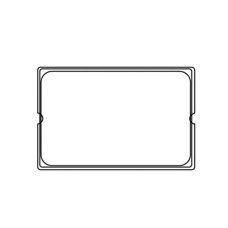 COUVERCLE 1/1 POUR RÉFÉRENCE 202.01/02/03 113.41