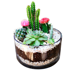 DECORATION VERRE  20x10 (h)CM TRANSPARENT VERRE (1 UNITÉ)